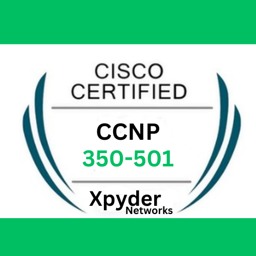 Achieve your goal of passing the 350-501 Exam on the first try with Xpyder Networks' complete set of 100% Exam Dumps and Practice Tests.